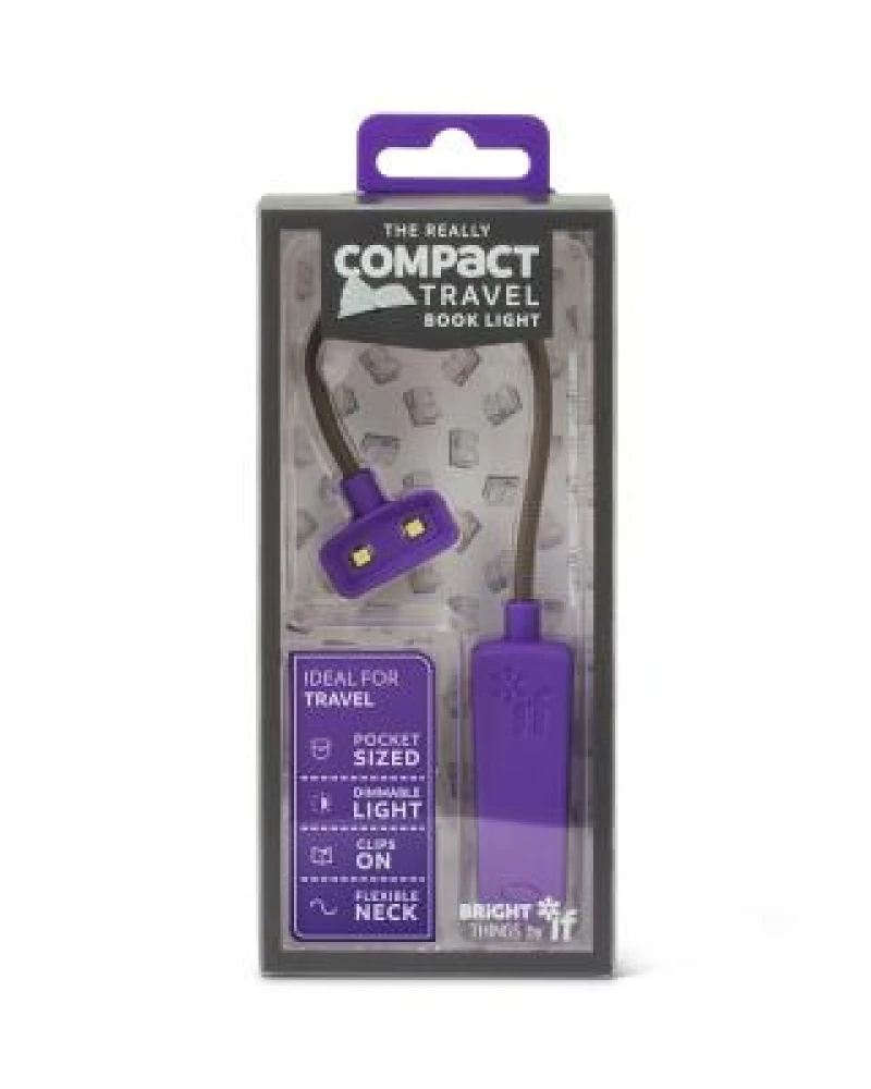 The Really Compact Travel Book Light - Purple