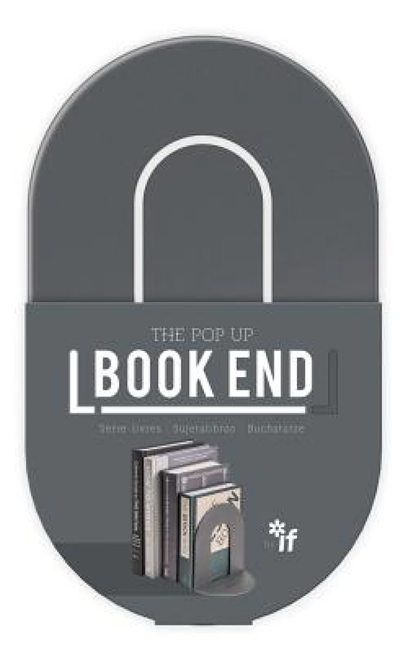 The Pop Up Book End - Grey