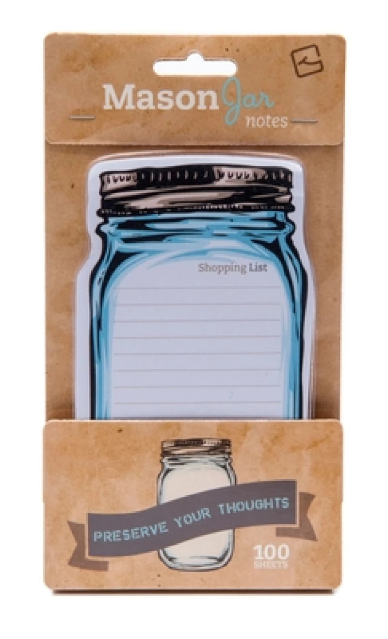 Mason Jar Sticky Notes
