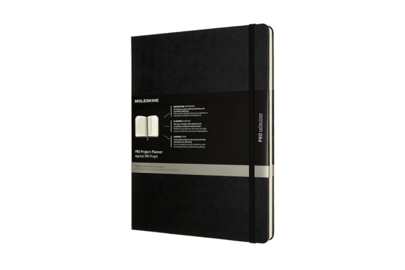 Moleskine Pro Project Planner 12 Months Extra Large Black
