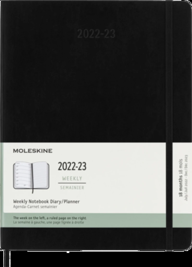 MOLESKINE 2023 18MONTH WEEKLY EXTRA LARG