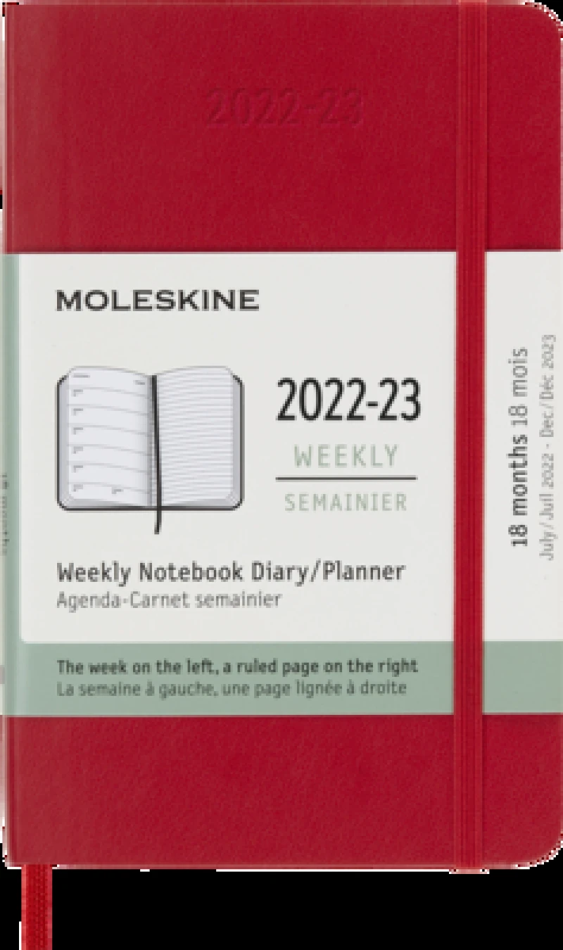 MOLESKINE 2023 18MONTH WEEKLY POCKET SOF