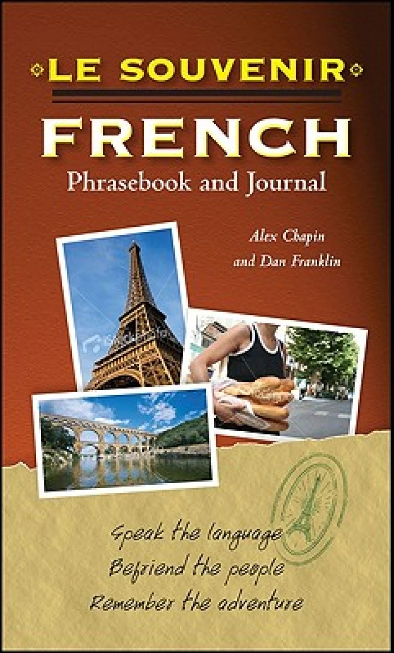 Le souvenir French Phrasebook and Journal