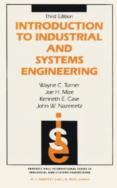 Introduction To Industrial And Systems Engineering