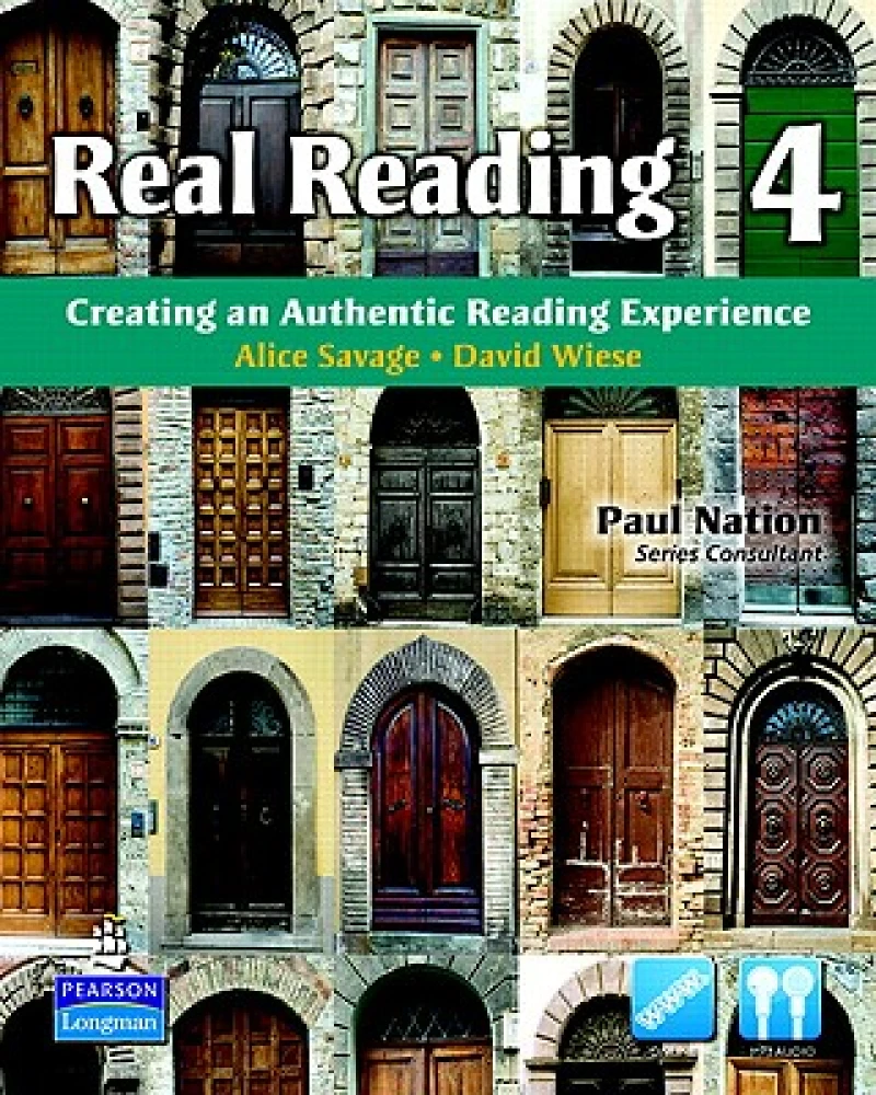 REAL READING 4                 STBK W / AUDIO CD    502771