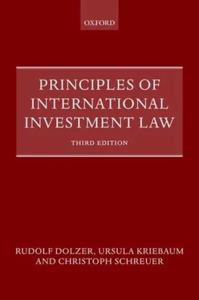 Principles of International Investment Law