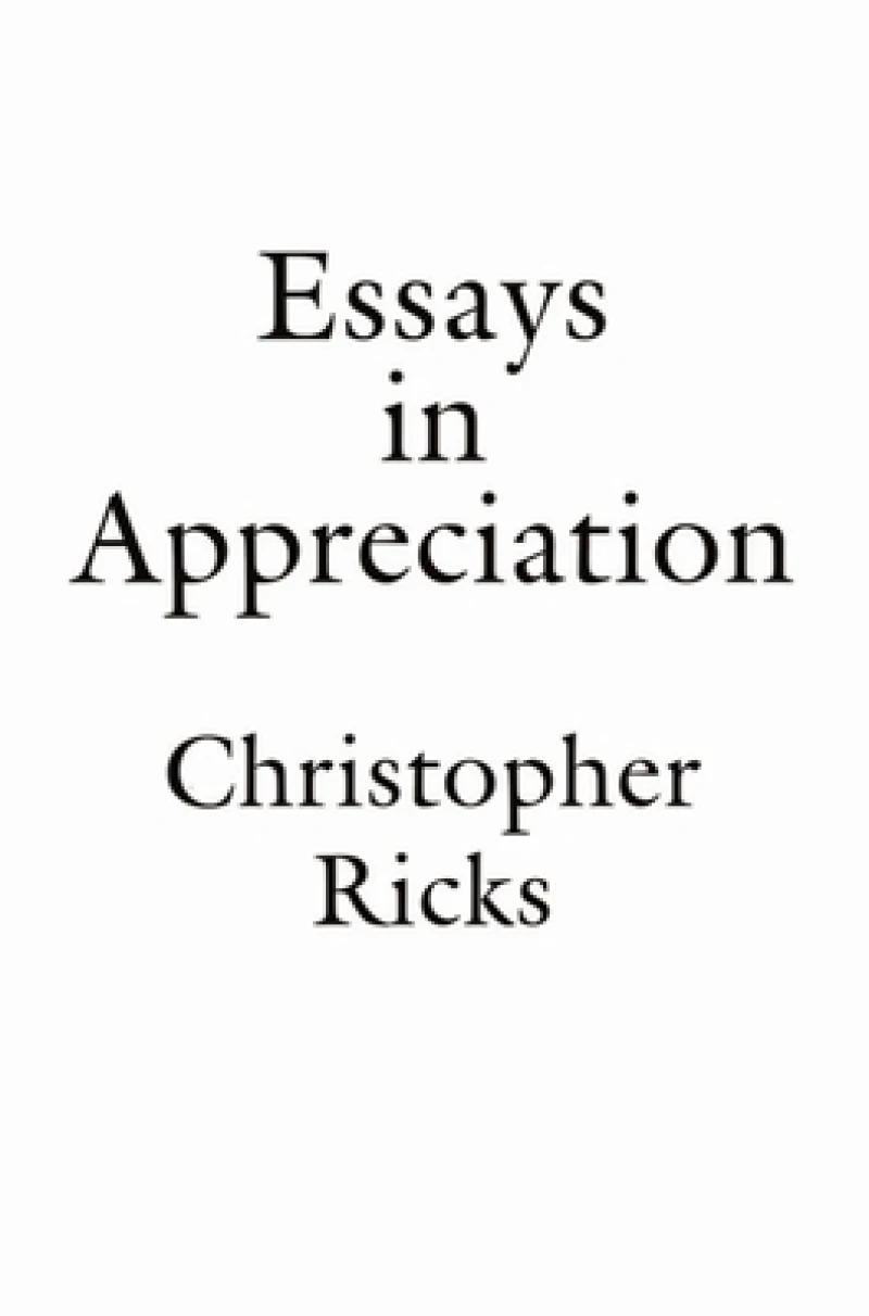 Essays in Appreciation