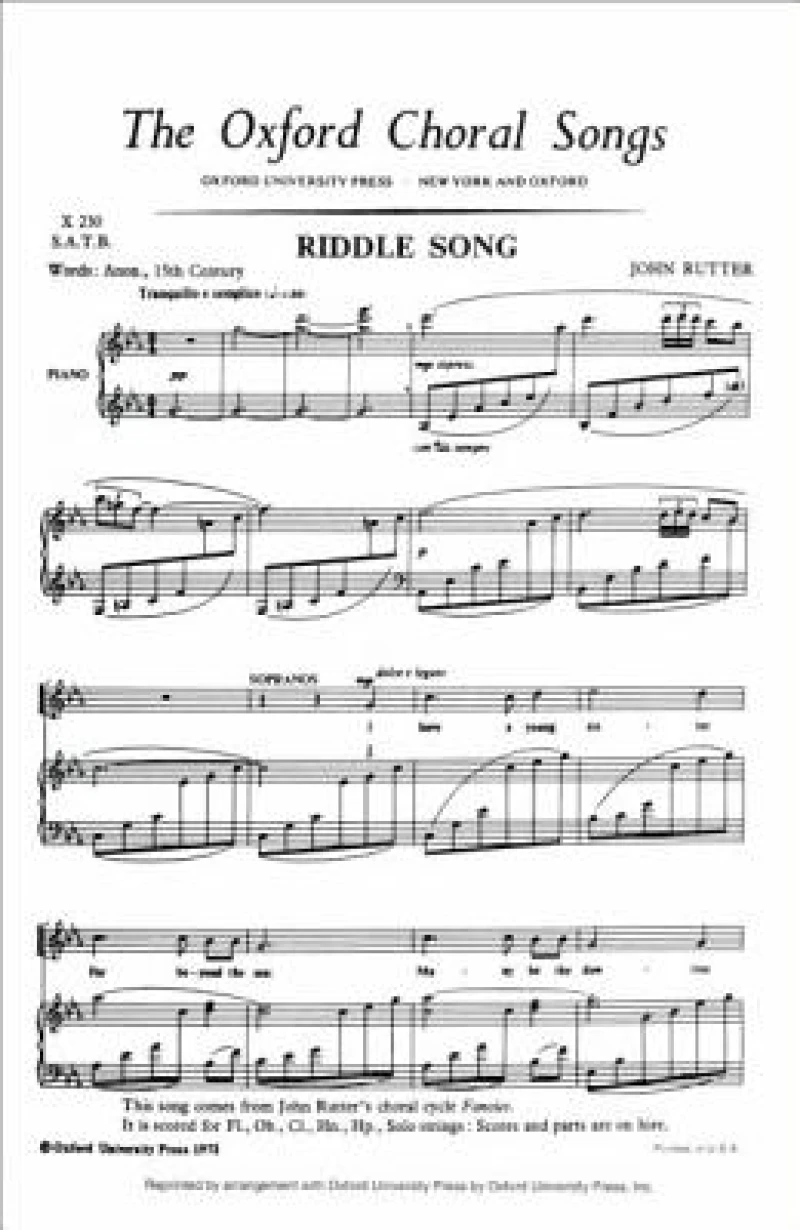 Riddle Song