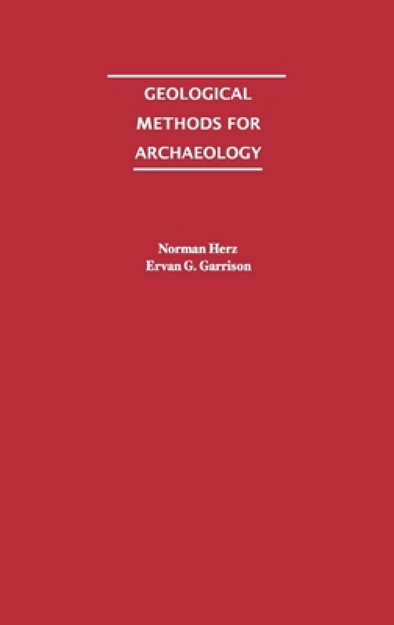 Geological Methods for Archaeology