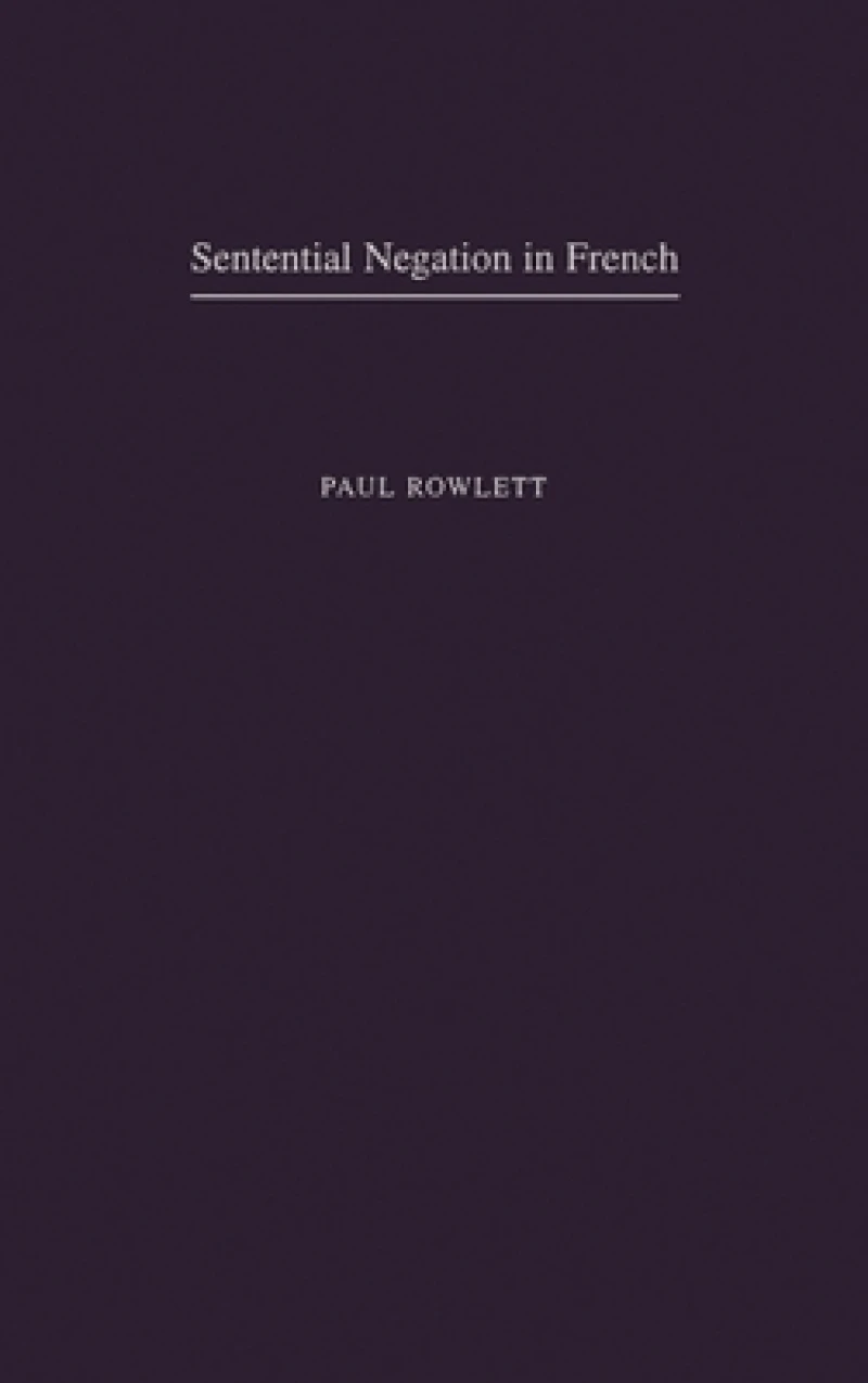 Sentential Negation in French