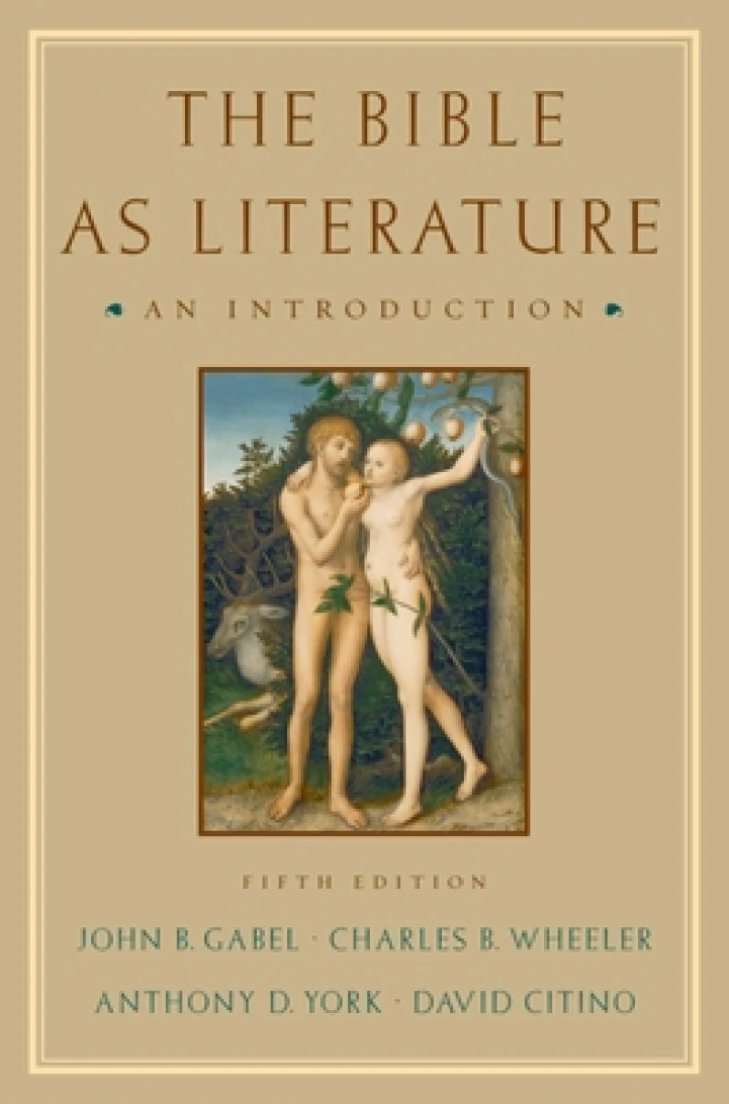 The Bible As Literature