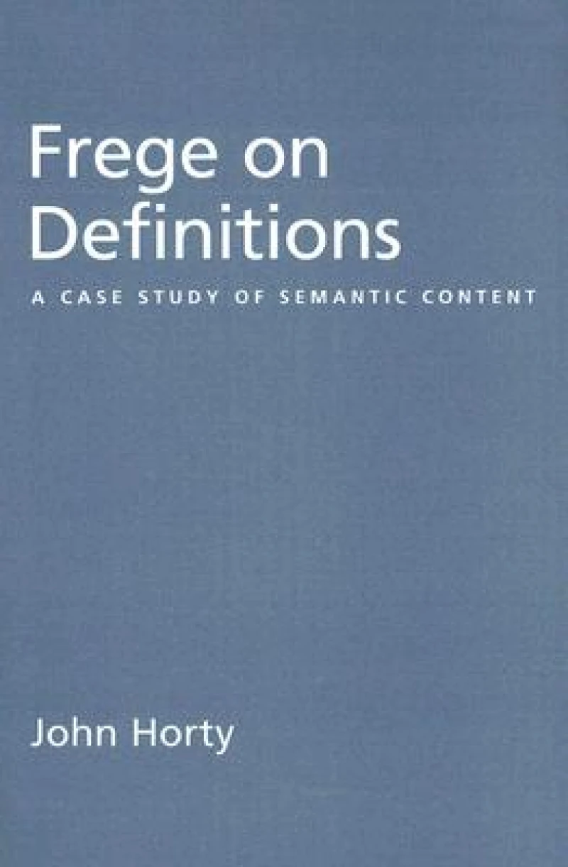 Frege on Definitions