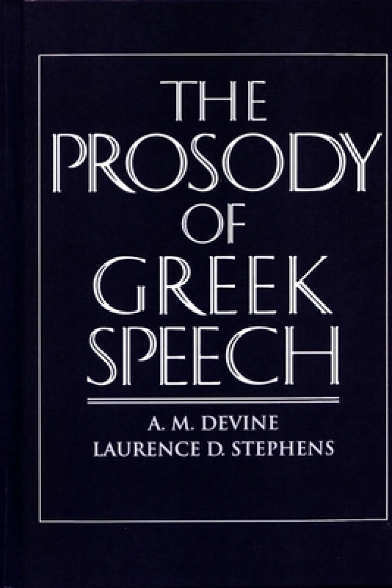 The Prosody of Greek Speech