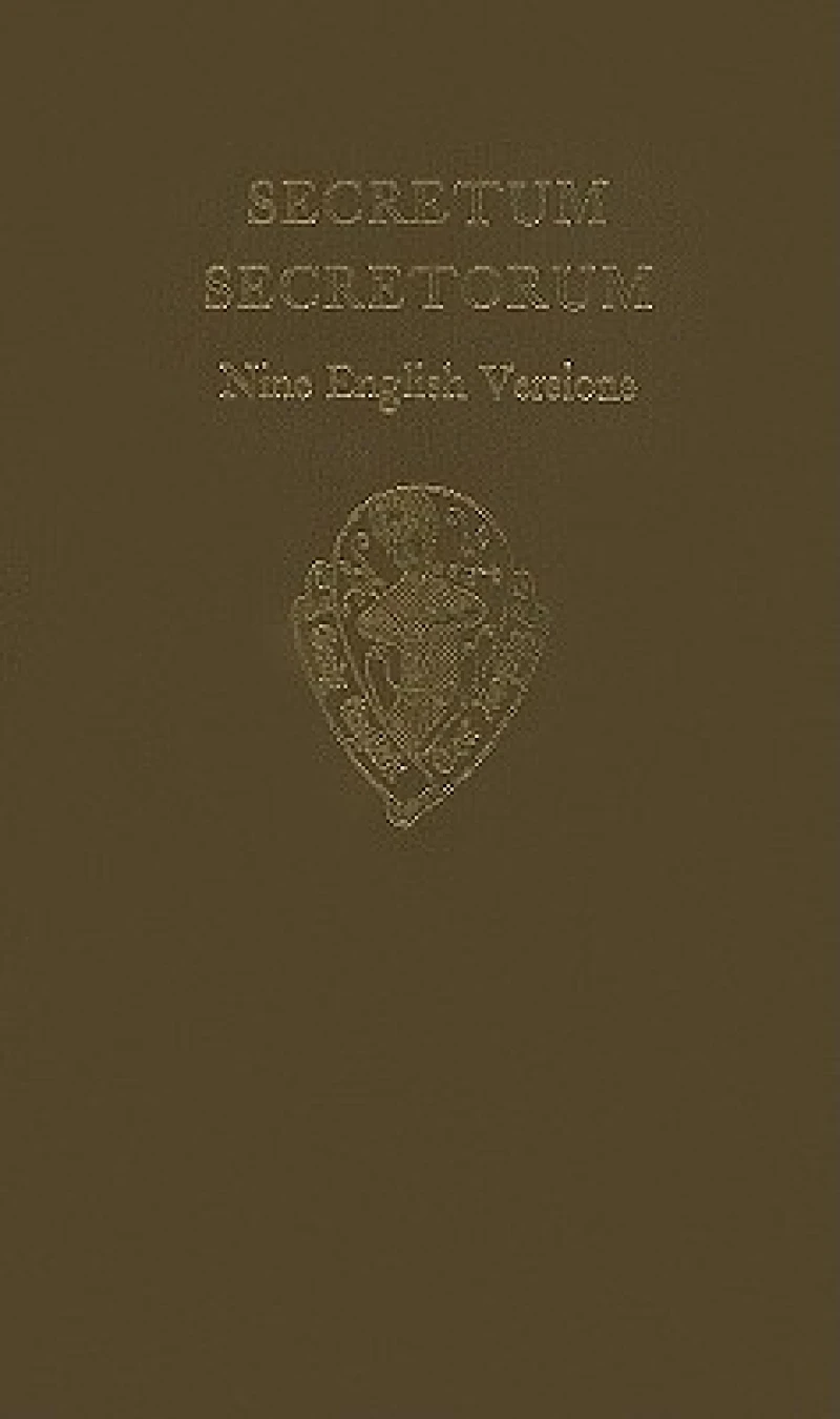 Secretum Secretorum, Vol. I, Text