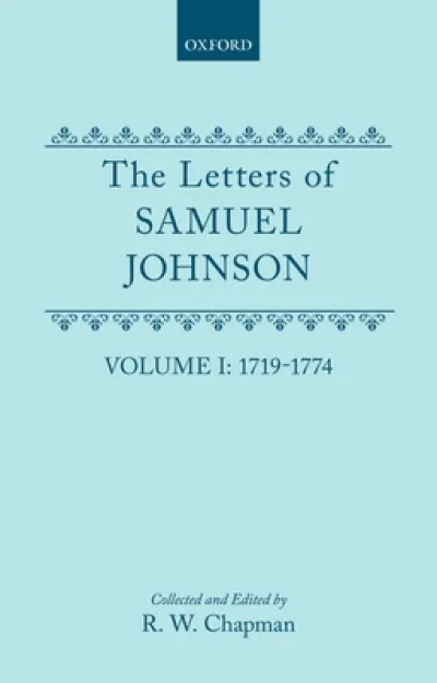 The letters of Samuel Johnson, with Mrs. Thrale's genuine letters to him