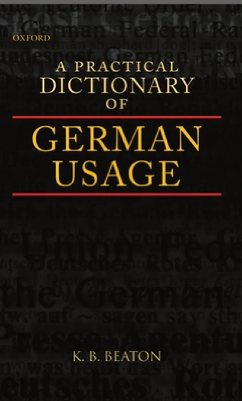 A Practical Dictionary of German Usage