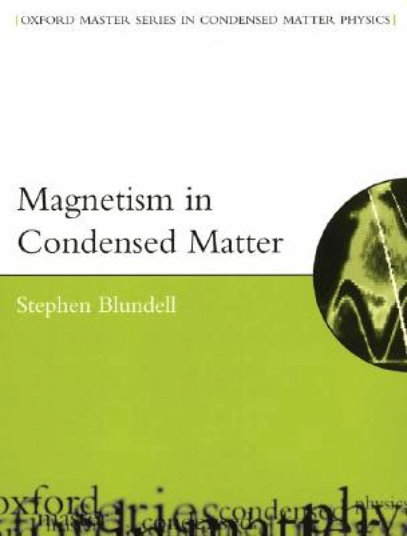 Magnetism in Condensed Matter