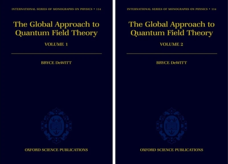 The Global Approach to Quantum Field Theory