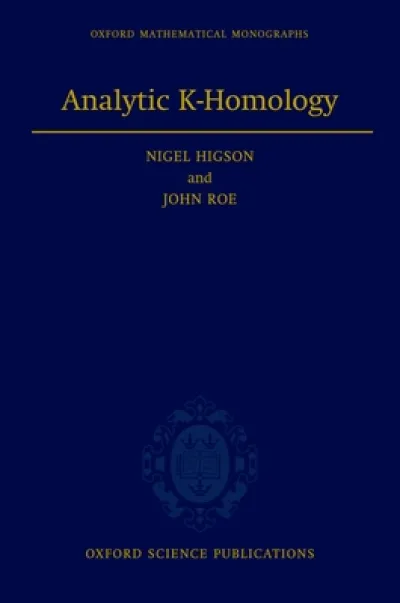Analytic K-Homology