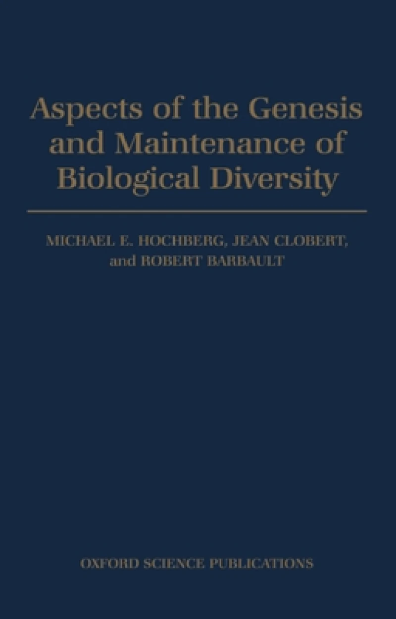 Aspects of the Genesis and Maintenance of Biological Diversity