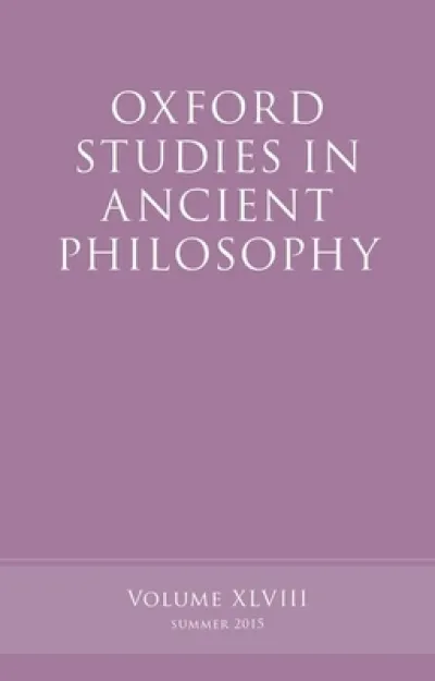 Oxford Studies in Ancient Philosophy, Volume 48