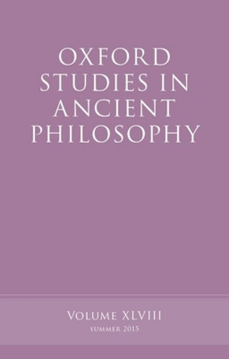 Oxford Studies in Ancient Philosophy, Volume 48