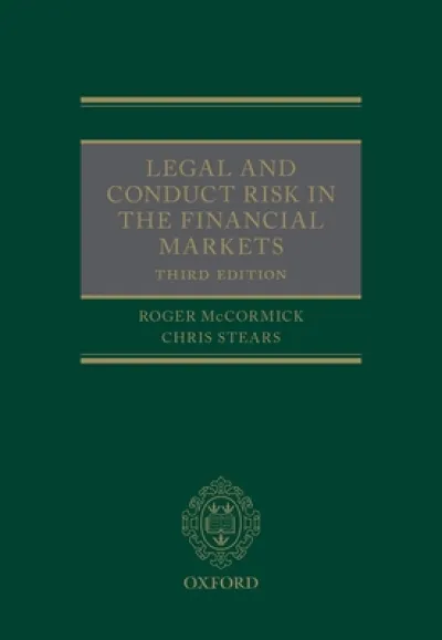 Legal and Conduct Risk in the Financial Markets