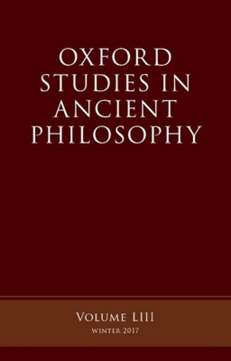 Oxford Studies in Ancient Philosophy, Volume 53