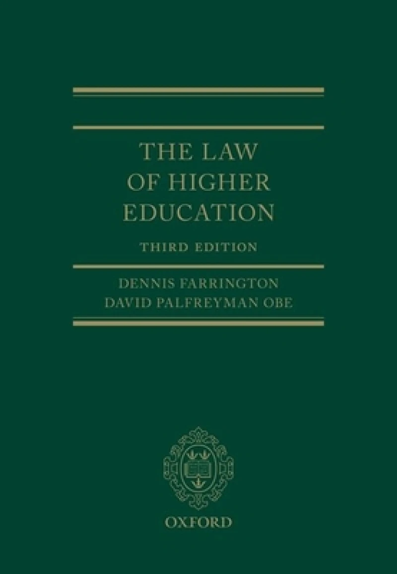 The Law of Higher Education