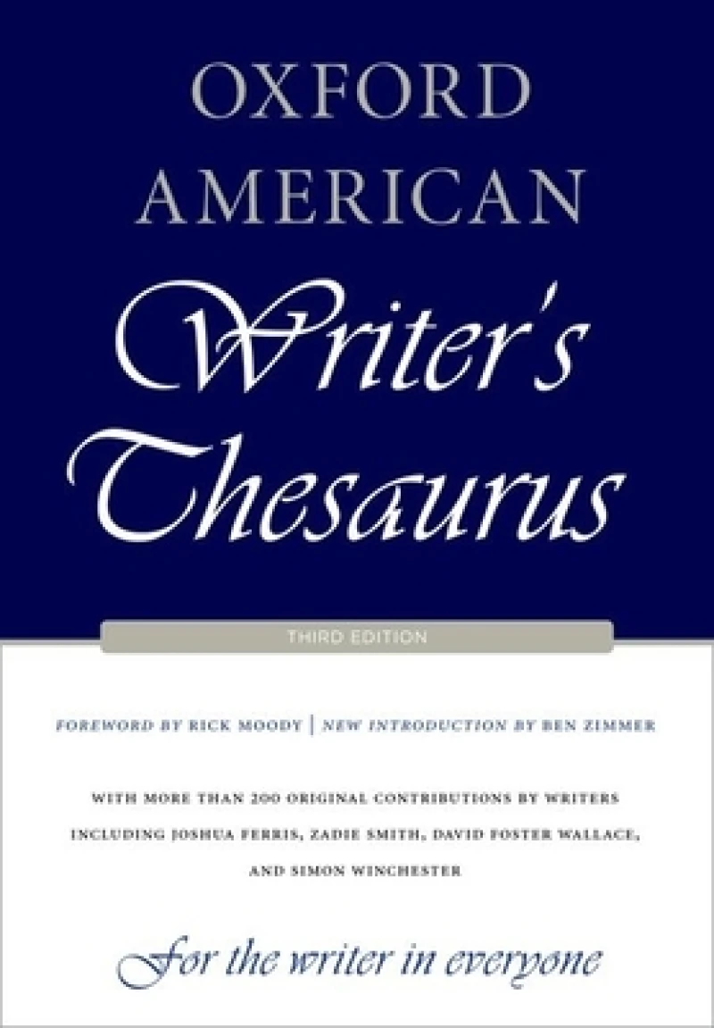 Oxford American Writer''s Thesaurus