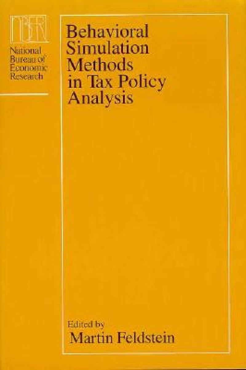 Behavioral Simulation Methods in Tax Policy Analysis