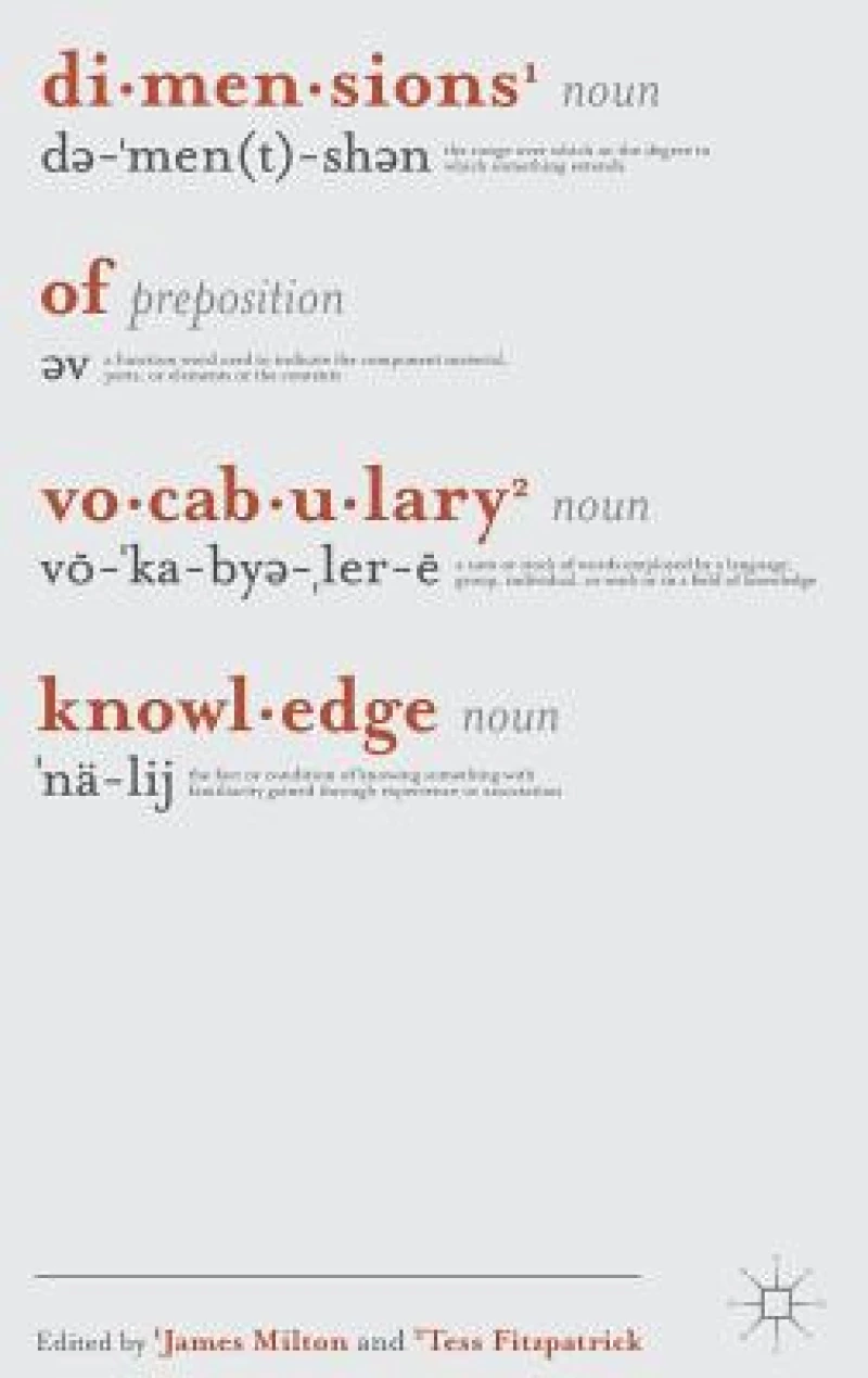 Dimensions of Vocabulary Knowledge