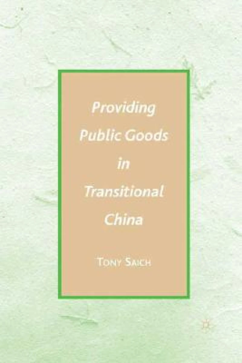 Providing Public Goods in Transitional China