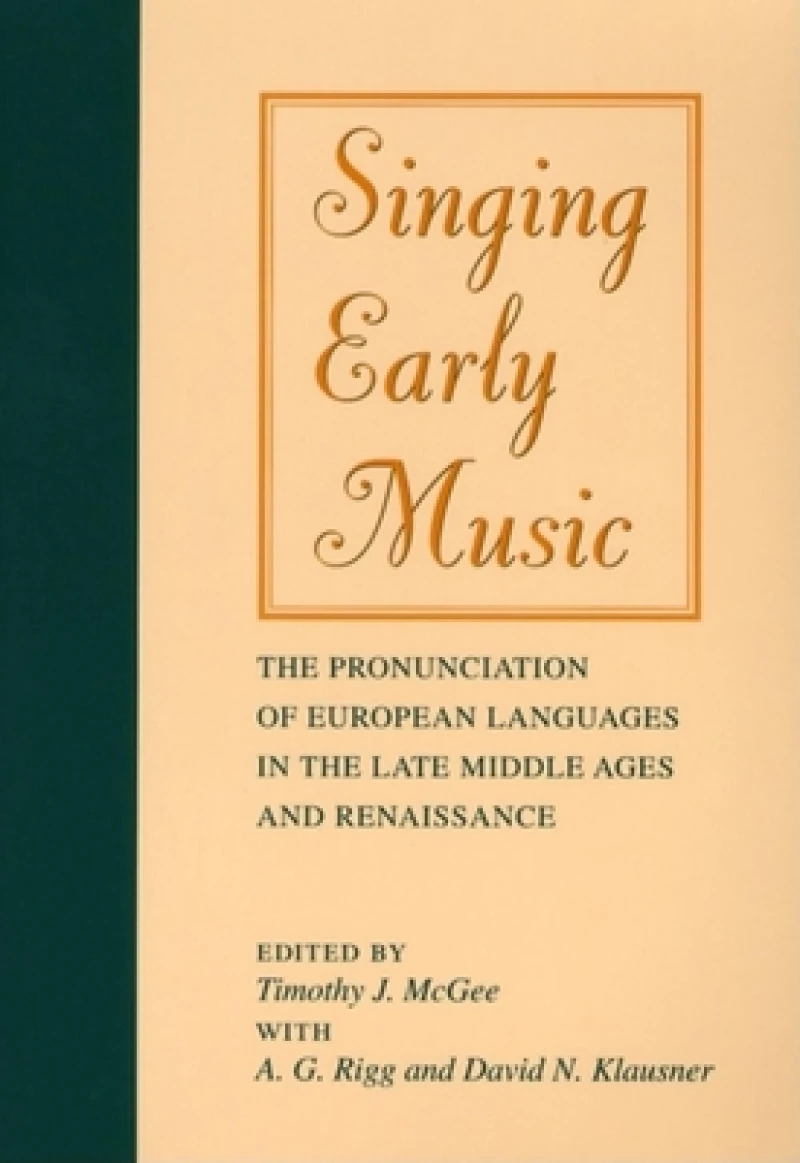 Singing Early Music