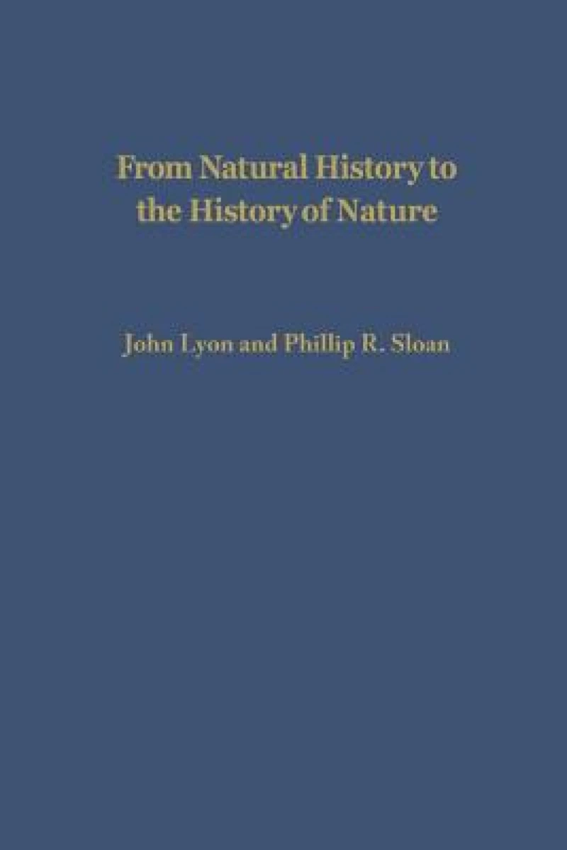 From Natural History to the History of Nature