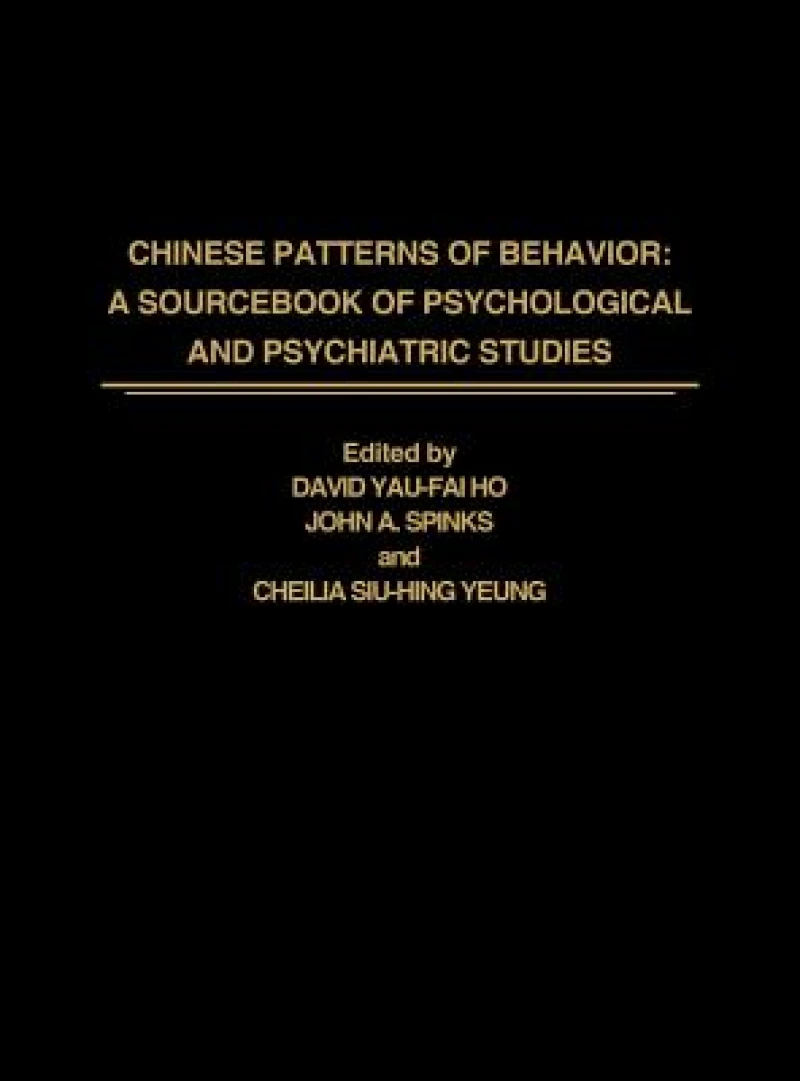 Chinese Patterns of Behavior
