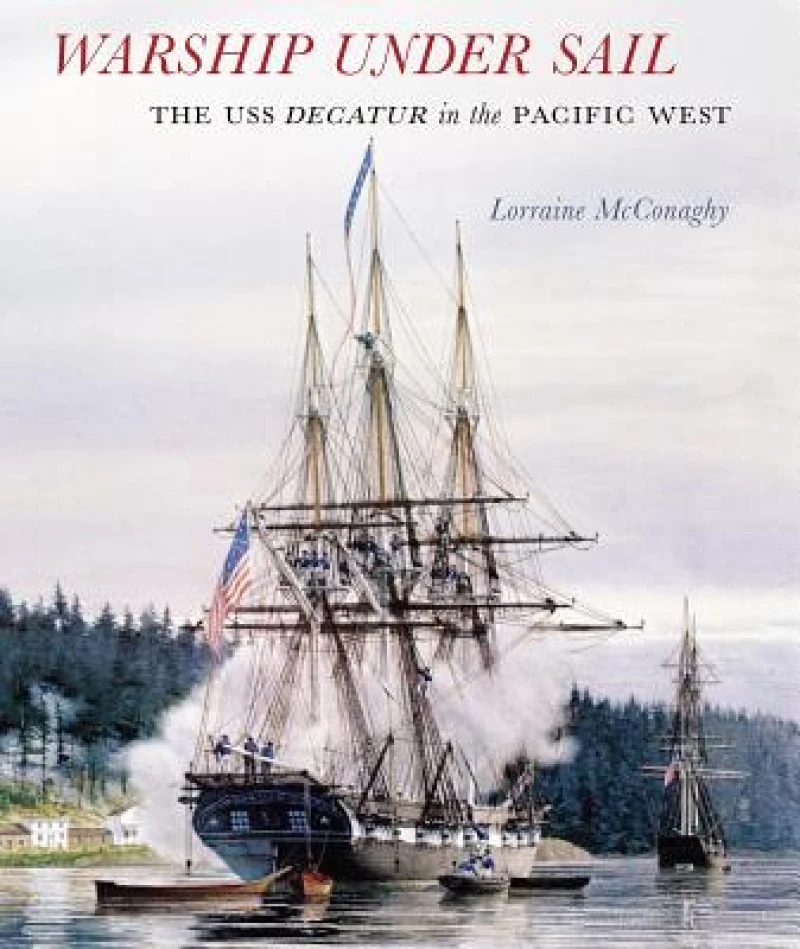 Warship Under Sail