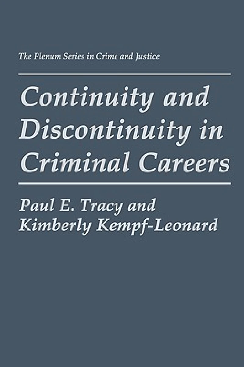 Continuity and Discontinuity in Criminal Careers
