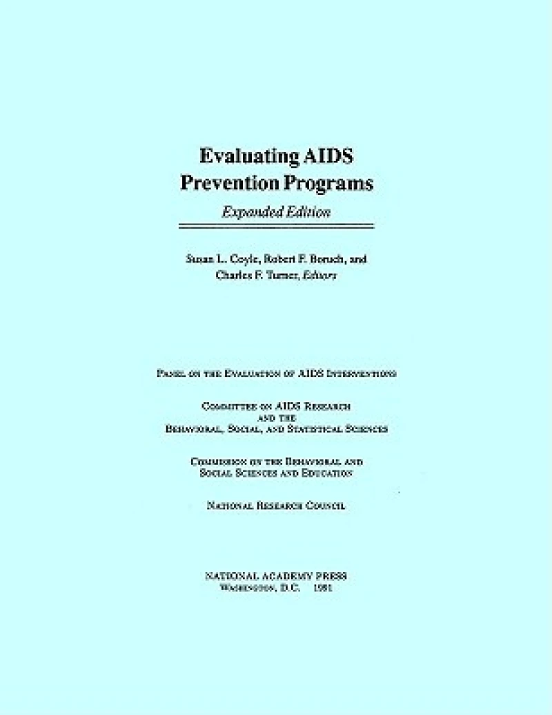 Evaluating AIDS Prevention Programs