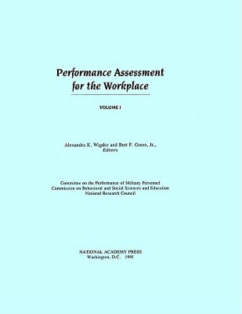 Performance Assessment for the Workplace