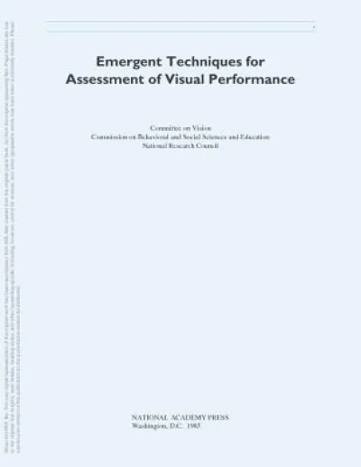Emergent Techniques for Assessment of Visual Performance