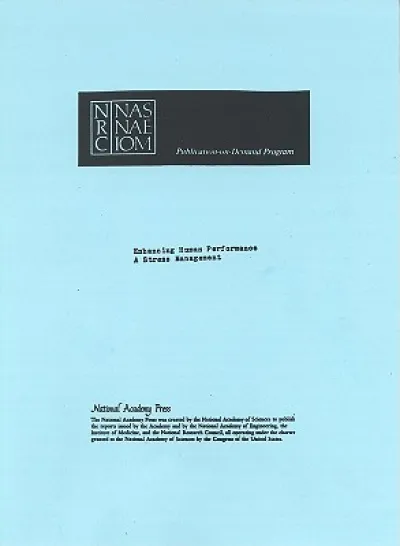 Enhancing Human Performance