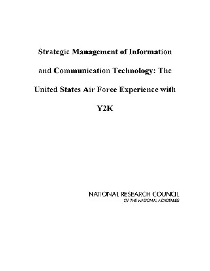 Strategic Management of Information and Communication Technology