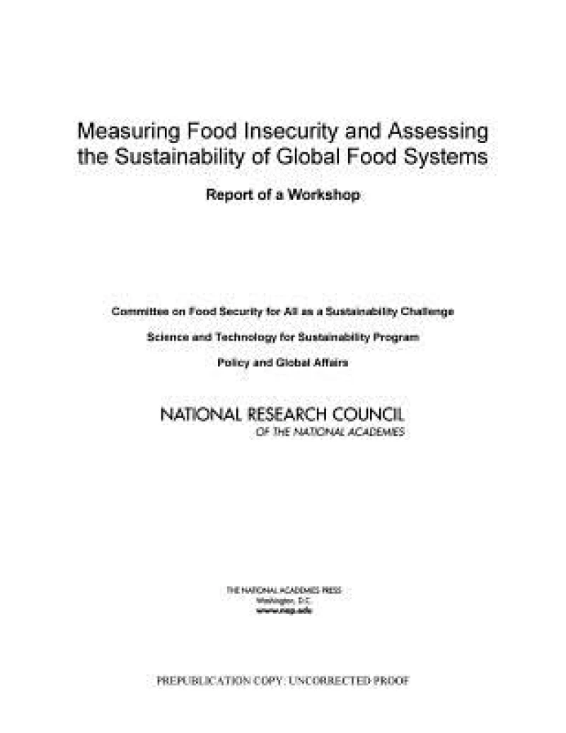 A Sustainability Challenge
