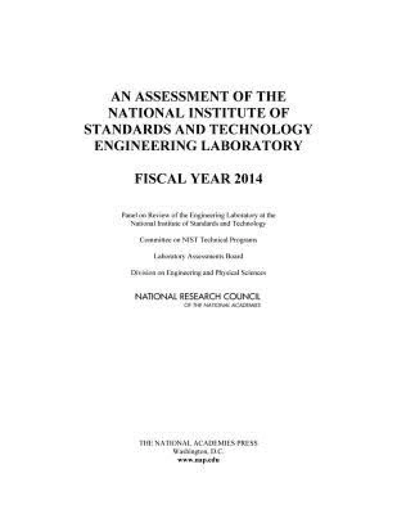 An Assessment of the National Institute of Standards and Technology Engineering Laboratory