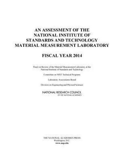 An Assessment of the National Institute of Standards and Technology Material Measurement Laboratory