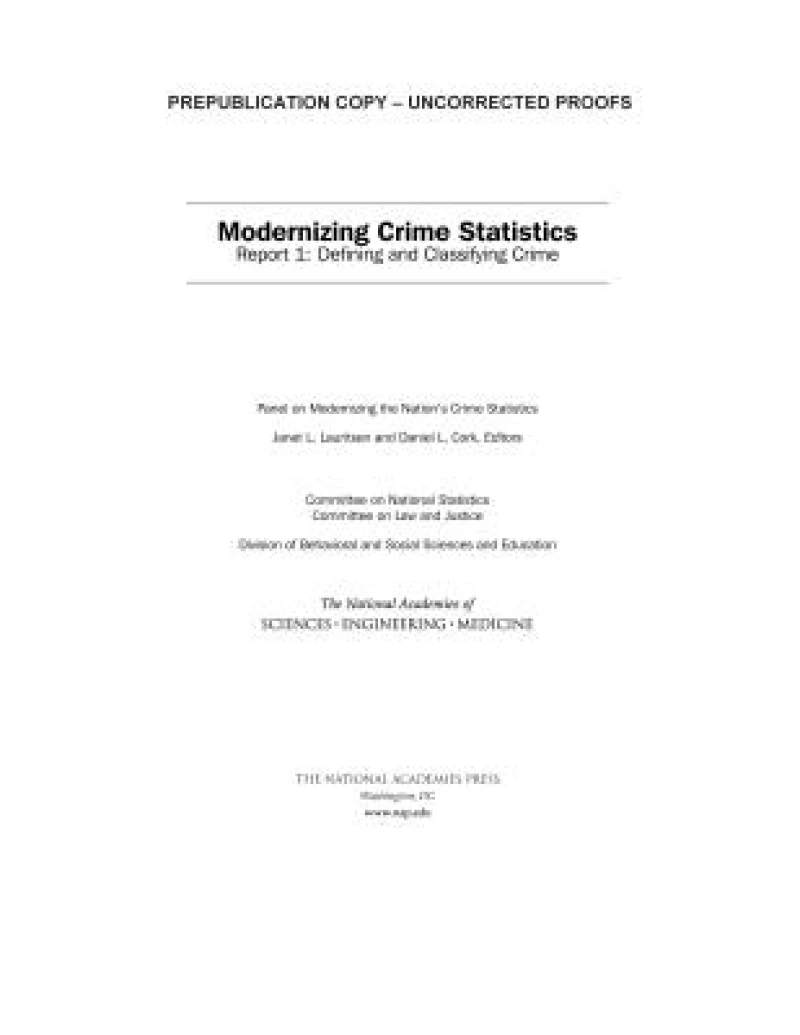 Modernizing Crime Statistics