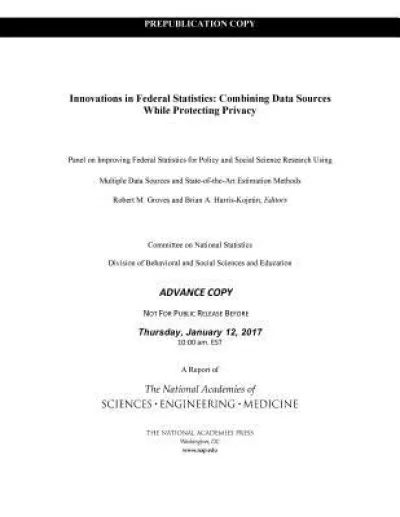 Innovations in Federal Statistics