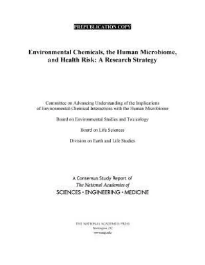 Environmental Chemicals, the Human Microbiome, and Health Risk