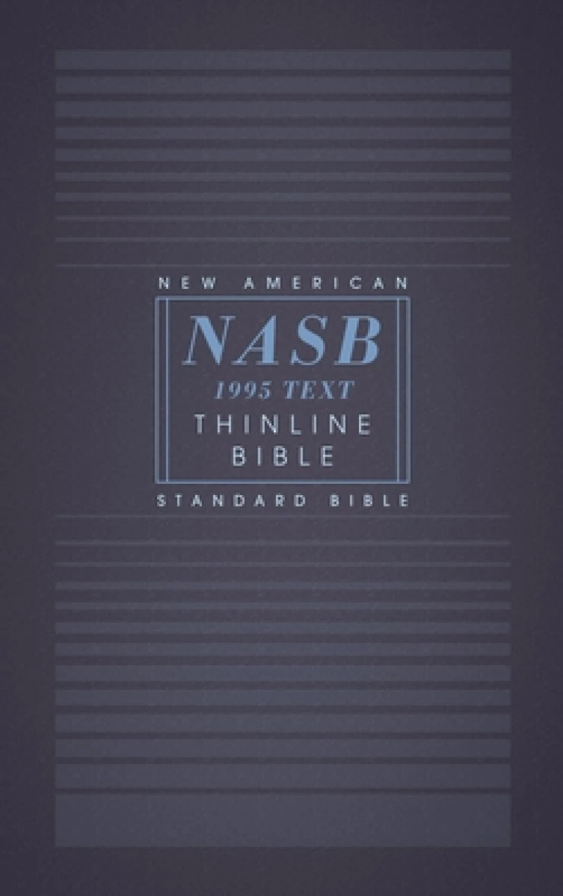 NASB, Thinline Bible, Paperback, Red Letter, 1995 Text, Comfort Print